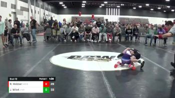 55 lbs 2nd Wrestleback (8 Team) - Jakeb Wikel, Junior Terps Xtreme (MY) vs Ronin Webber, Beast Mode