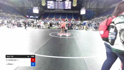 200 lbs Rnd Of 16 - Cambree Anderson, North Dakota vs Jasmine Rene, Illinois