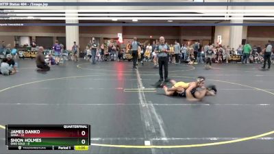 80 lbs Quarterfinals (8 Team) - James Danko, SHWA vs Shion Holmes, Ohio Gold