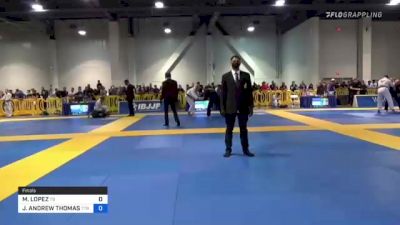 MOISES LOPEZ vs JONATHAN ANDREW THOMAS 2021 American National IBJJF Jiu-Jitsu Championship