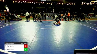 85 lbs Quarterfinal - Redmond Warta, Olympic vs Joseph Scala, Bergenfield