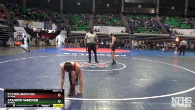 1A-4A 113 Champ. Round 1 - Brandon Vandiver, Brooks vs Peyton Andrews, Weaver