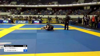 SHANE L. FISHMAN vs FELIPE CESAR SILVA 2022 World IBJJF Jiu-Jitsu No-Gi Championship