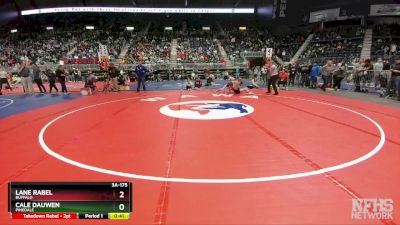 3A-175 lbs Cons. Round 2 - Cale Dauwen, Pinedale vs Lane Rabel, Buffalo