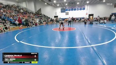 126 lbs Champ. Round 1 - Cameron Trujillo, Cheyenne South vs Trey Breen, Tongue River