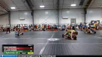 120 lbs Round 1 (3 Team) - Evan Martinez, Steel Valley Renegades vs Ryland Parker, Palmetto State Wrestling Academy Black