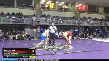 285 lbs Round 3 (8 Team) - Curtis Roberts, Lincoln East vs Kazz Hyson, Fairbury