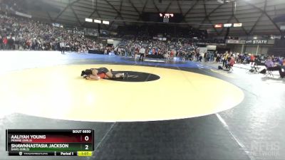 Girls 3A/4A 170 Quarterfinal - Aaliyah Young, Prairie (Girls) vs Shawnnastasia Jackson, Davis (Girls)