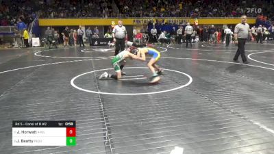 85 lbs Rd 5 - Consi Of 8 #2 - Jacob Horwatt, Apollo-Ridge vs Johnathon Beatty, Pequea Valley