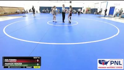 100/110 Round 3 - Madison Heinzer, Daniel Cormier Wrestling Academy vs Ava Fodera, Poway Wrestling