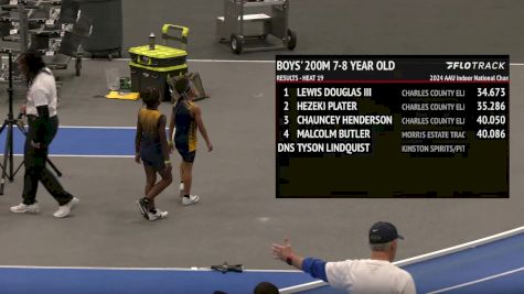 Youth Boys' 200m, Prelims 21 - Age 7-8