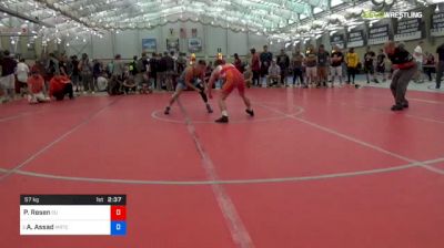 57 kg Consi Of 8 #2 - Paxton Rosen, Campbell vs Austin Assad, Michigan Regional Training Center