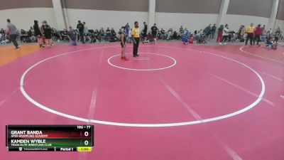 77 lbs 5th Place Match - Grant Banda, Apex Grappling Academy vs Kamden Wyble, Texas Elite Wrestling Club