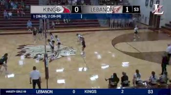 Replay: Lebanon vs Kings | Sep 27 @ 7 PM