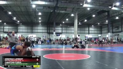 165 lbs Cons. Round 3 - Jeremiah Lambert, Iron Tide Wrestling Club vs Christian Curva, North Carolina Wrestling Factory