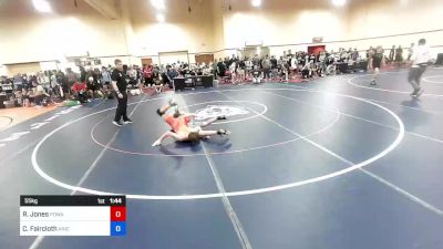 55 kg Rnd Of 64 - Robert Jones, Poway High School Wrestling vs Cole Faircloth, Aniciete Training Club