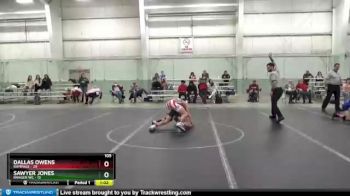 105 lbs Round 5 (8 Team) - Dallas Owens, Rampage vs Sawyer Jones, Ranger WC