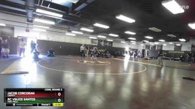 138 lbs Cons. Round 2 - Jacob Corcoran, Liberty vs RC Vinjos Santos, Mira Mesa