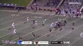 Replay: Cypress Creek vs Spring Woods | Oct 14 @ 6 PM