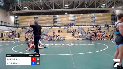 170 lbs Round 2 (6 Team) - LUCAS RICKETTS, UNION COUNTY vs SAM HOWARD, MAURER COUGHLIN WRESTLING CLUB