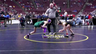 100 lbs Round Of 16 - Kristen Walzer, Montour-G vs Ariahna Moore, Hughesville-G