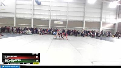 235 lbs Cons. Round 2 - Olivia Silvester, Thunder Ridge vs Elena Kamai, West