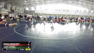 83 lbs Cons. Round 4 - Canon Horner, Natrona Colts Wrestling vs Samuel Greenstreet, Thurston Middle Wrestling