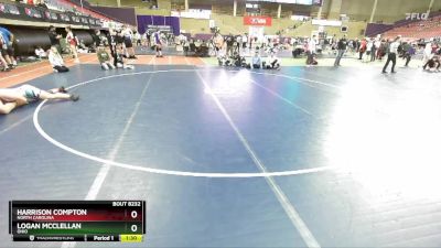 187-197 lbs Round 2 - Logan McClellan, Ohio vs Harrison Compton, North Carolina