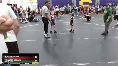 41 lbs Cons. Round 3 - Webster Nobles, Coastal Elite vs Hunter Vinson, LWC: Raiders