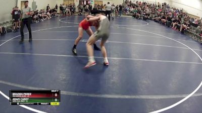 117 lbs Round 3 (6 Team) - Braden Perez, Oklahoma Elite vs Adam Carey, Iowa USA Grey