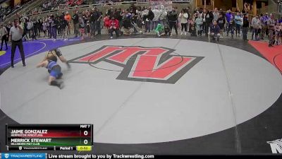 93 lbs Cons. Round 4 - Merrick Stewart, Hillsboro Mat Club vs Jaime Gonzalez, Hermiston Wrestling