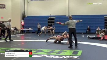 184lbs Final - Lou DePrez, Binghamton vs Nino Bonaccorsi, Pittsburgh