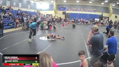 61 lbs Quarterfinal - Micah Owens, Legacy Elite Wrestling vs Brooks Smith, C2X