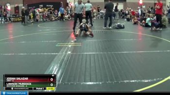 41 lbs Finals (8 Team) - Lawson Murdock, Backyard Brawlers vs Josiah Salazar, Ares