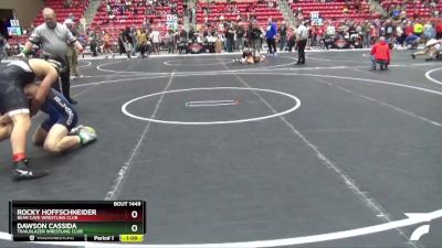 165 lbs 1st Place Match - Rocky Hoffschneider, Bear Cave Wrestling Club vs Dawson Cassida, Trailblazer Wrestling Club