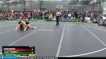 170 lbs Round 2 (8 Team) - Wyatt Trembly, Wyoming Gold vs Sam Andres, Nebraska Red