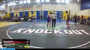 126 lbs Round 2 (8 Team) - Angel Delgado, Eagle Empire vs Elias Spurlin, Black Hive