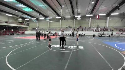 90 lbs 3rd Place - Brentley Brooks, Team Grand Valley Elite vs Lincoln Schwettman, Badlands Elite