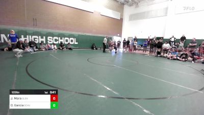 120 lbs Consi Of 16 #2 - Jayson Mora, Glendora vs Dylan Garcia, Schurr
