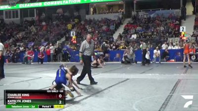 65 lbs Round 1 - Charlee King, Power House vs Katelyn Jones, Norton