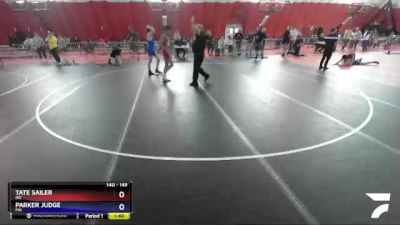 149 lbs Cons. Semi - Tate Sailer, ND vs Parker Judge, MN