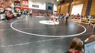 120 lbs Cons. Round 3 - Wyatt Dickinson, Worland vs Bridger Smith, Star Valley