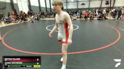 132 lbs Cons. Round 1 - Brycen Palmer, WA vs Kaden Bochenski, WA