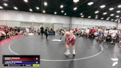 285 lbs Semis & 3rd Wb (16 Team) - Soren Pirhoun, Virginia vs Logan Buchanan, Kansas Blue