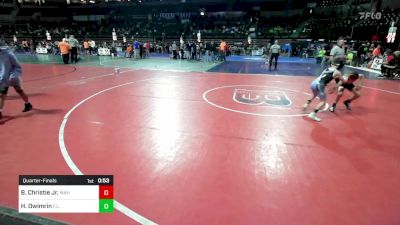 70 lbs Quarterfinal - Brad Christie Jr., Mahwah vs Hunter Owimrin, F.l.o.w.