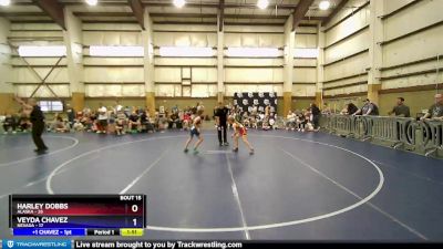 65 lbs Cross Bracket (8 Team) - Harley Dobbs, Alaska vs VEYDA CHAVEZ, Nevada