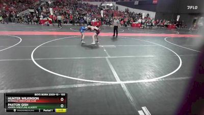 105 lbs Cons. Round 5 - Hunter Wilkinson, Riverdale Wrestling Club vs Paxton Gish, Askren Wrestling Academy