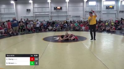 75 lbs Pools - Cameron Ramp, Backyard Brawlers vs Greyson Brown, Killer Elite