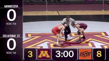 157 Andrew Shomers (OSU) vs Steve Bleise (MN)