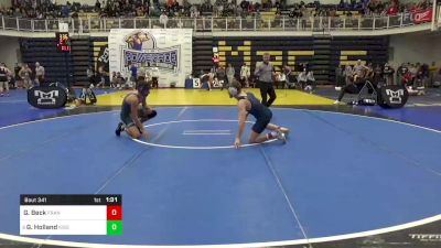 160 lbs R-32 - Gavyn Beck, Franklin Regional vs Gunner Holland, Kissimmee Osceola-FL